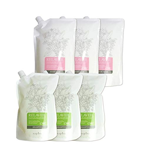 ナプラ　リラベール　シャンプー　ヘアマスク 20個セット Amazon | ナプラ リラベール CMC シャンプー 1000mL ×3個 + ヘアマスク